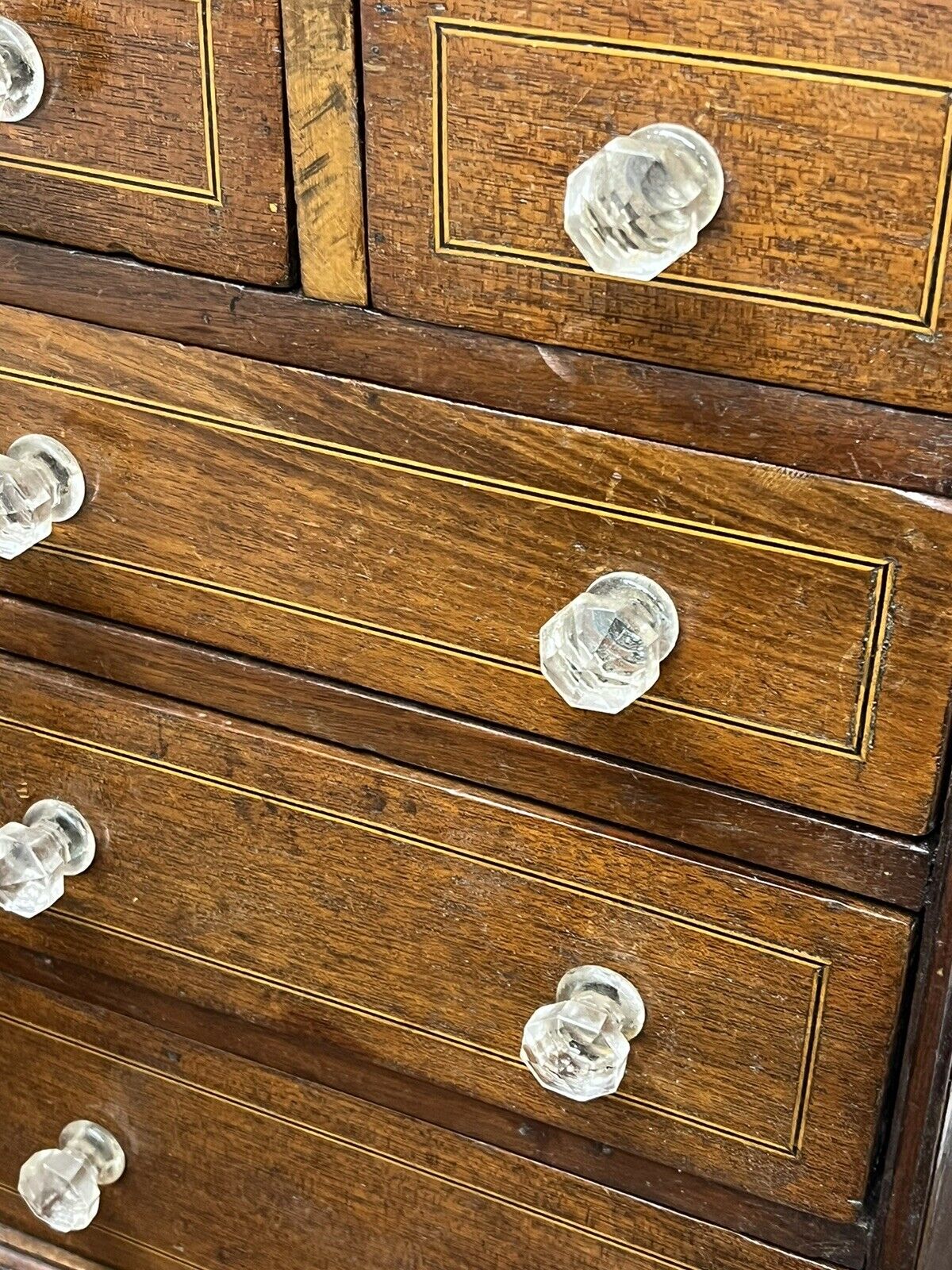 Victorian set Of table top drawers. Make Great Jewellery Box