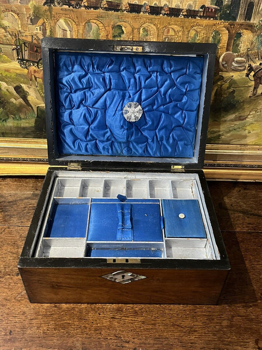 Victorian Fitted Sewing Box