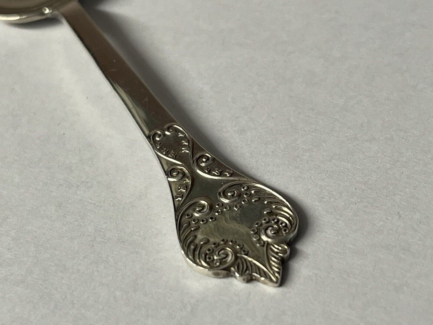 English Hallmarked Silver Spoon