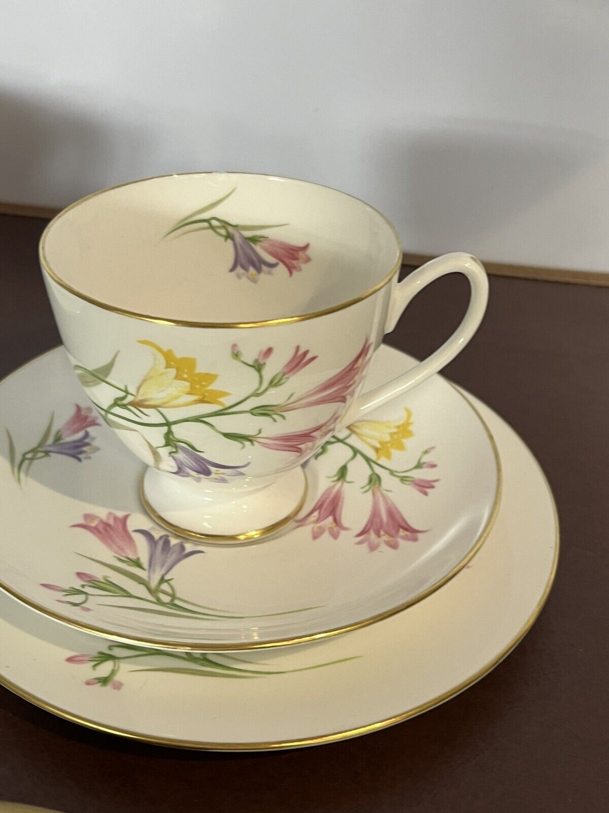 Shelley Teacups, Saucers And Dessert Plates