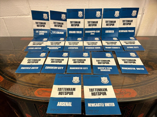 Tottenham Hotspur 1973-74 Season 19 Programmes