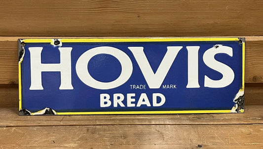 Hovis Enamel Sign.