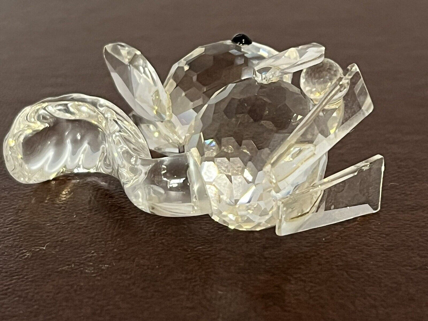 Swarovski Crystal Swan Signed Squirrel