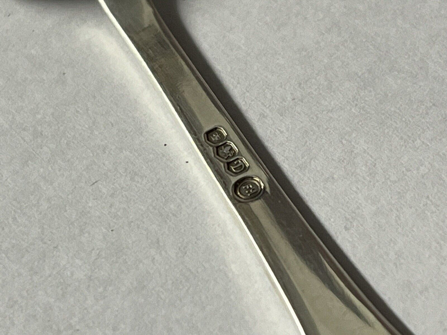 English Hallmarked Silver Spoon