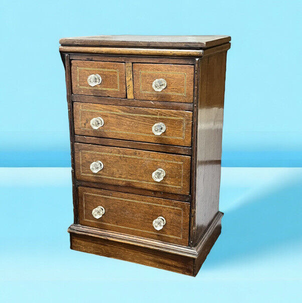 Victorian set Of table top drawers. Make Great Jewellery Box