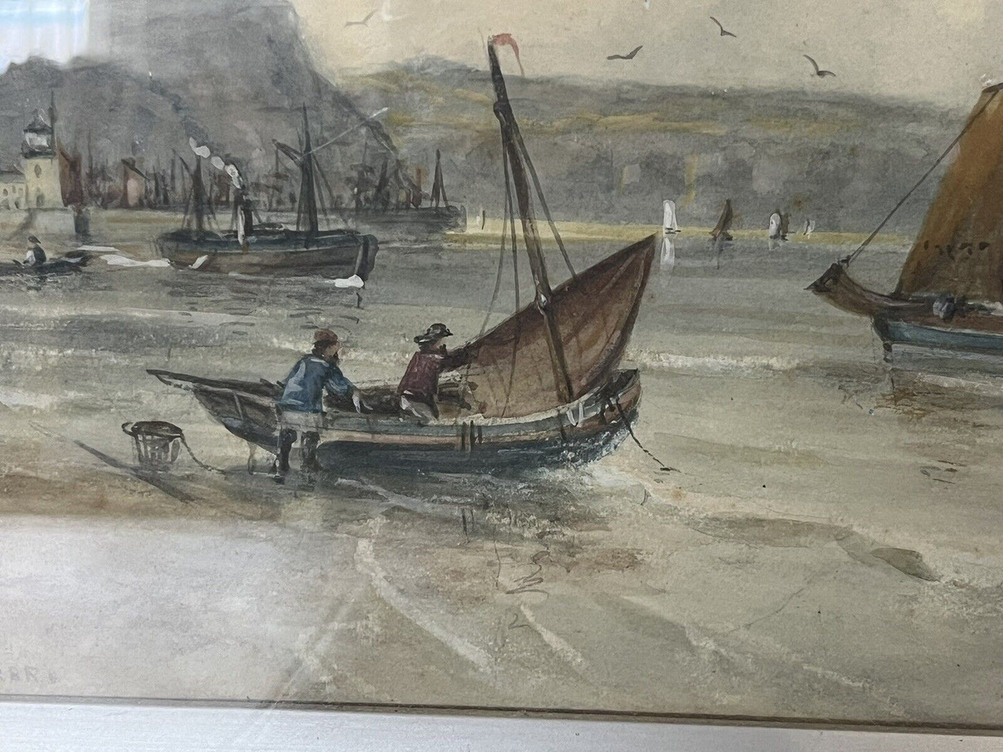 Maritime/ Marine Watercolour Paintings, Signed.