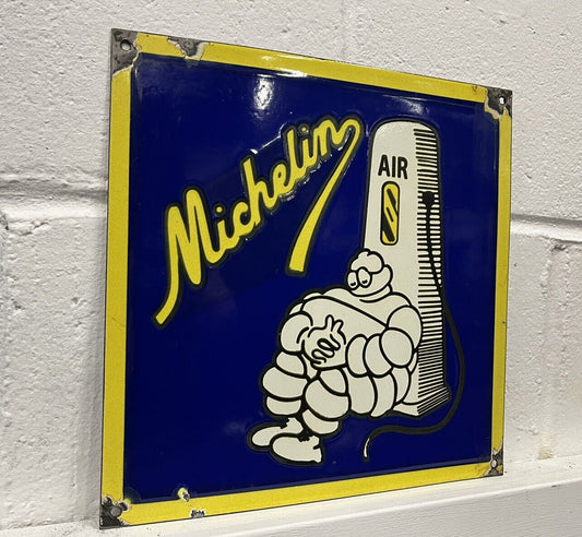 Michelin Garage Advertising Enamel Sign.
