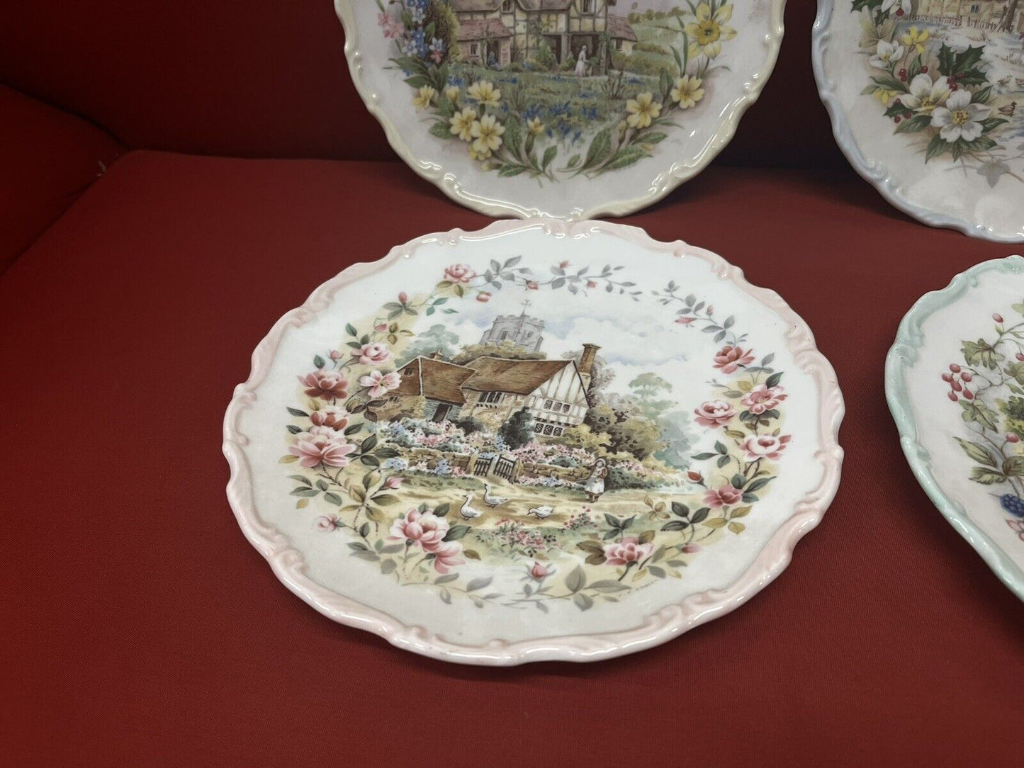 Royal Albert Cottage Garden Year Series. Spring, Summer , Autumn & Winter