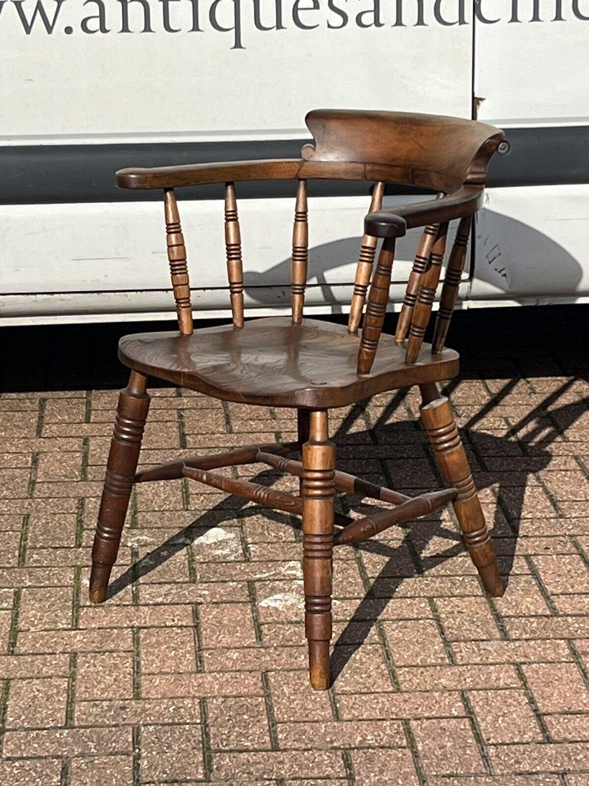 King George V Estate Chair. Full Stamps, Probably From A Government Building
