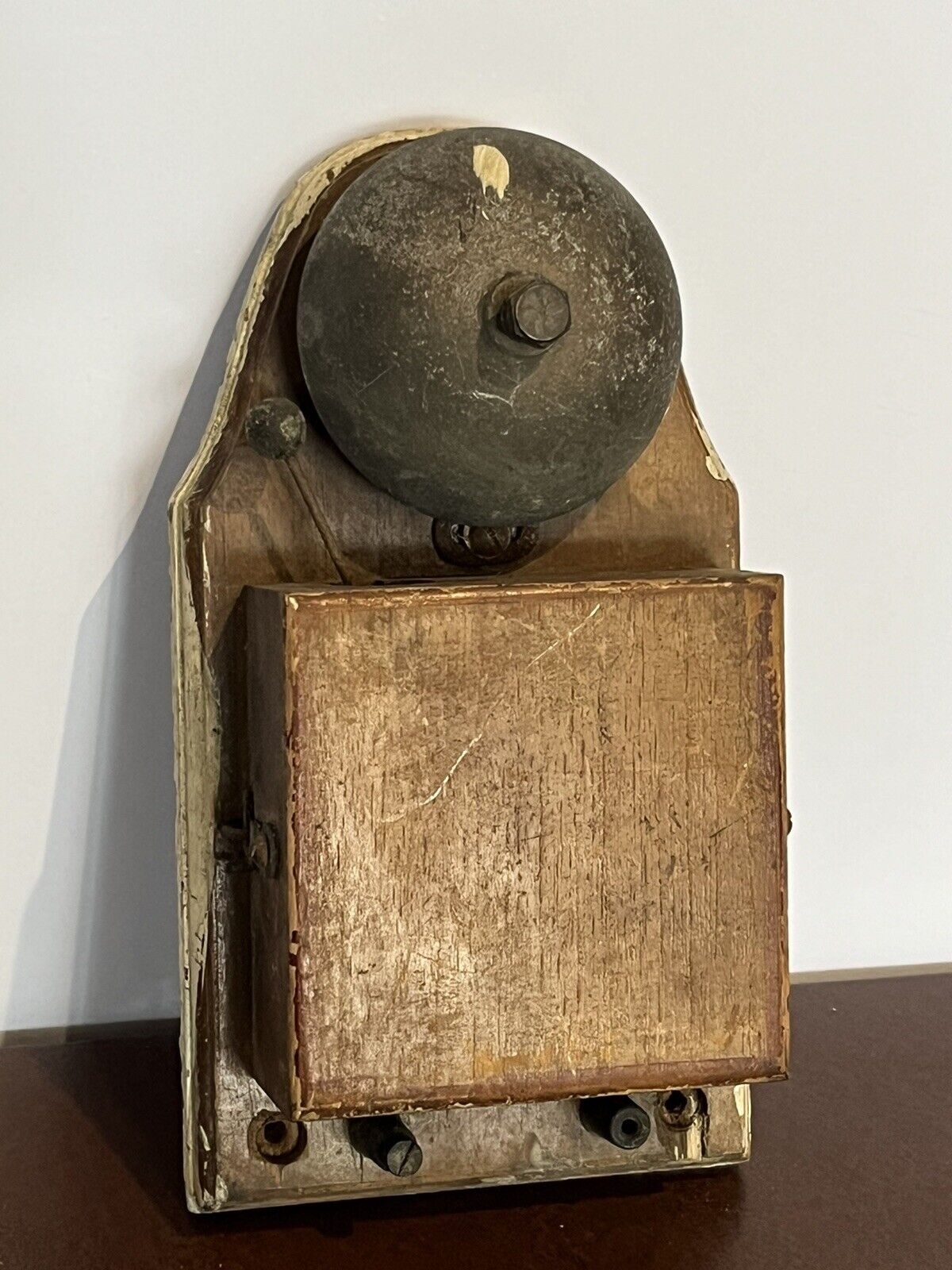 Small Victorian Servants Single Bell Box
