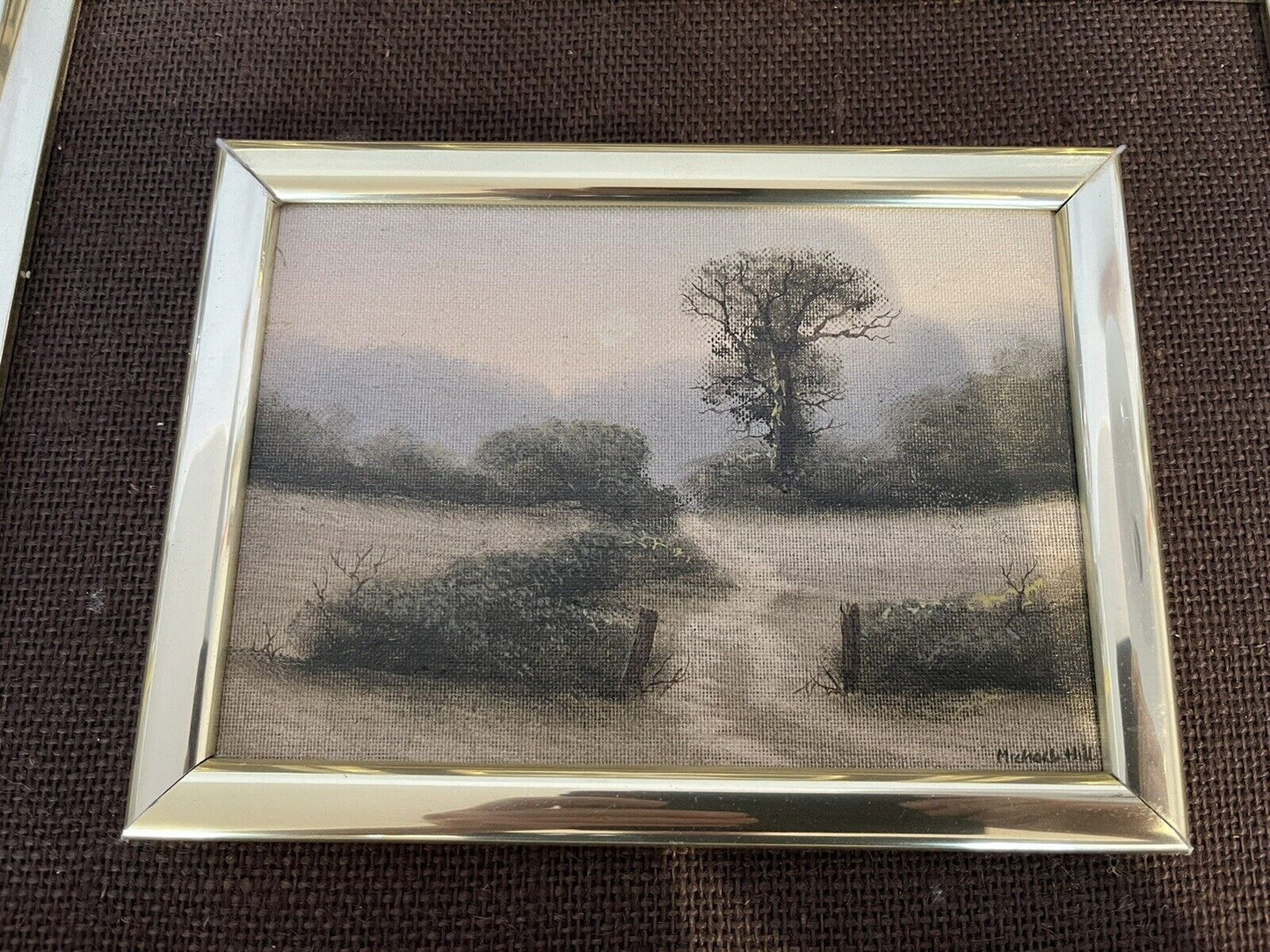 Set Of 6 Michael Hill. Framed & Signed Paintings