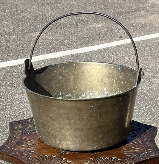 Victorian Brass Coal / Log Bucket.