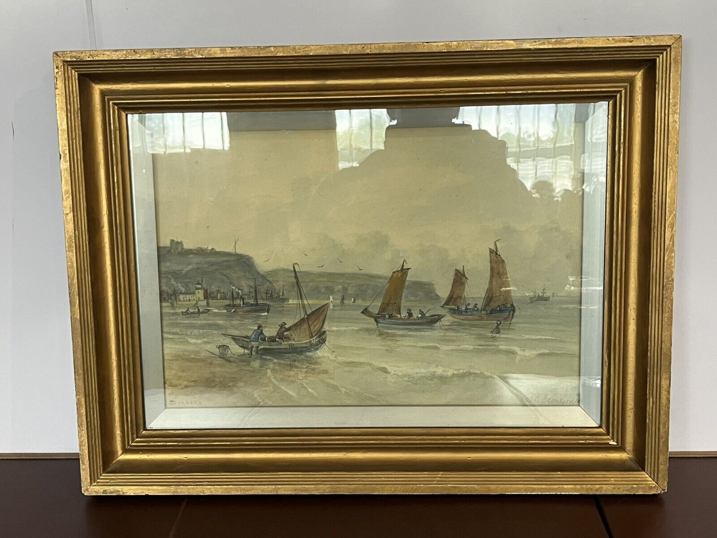 Maritime/ Marine Watercolour Paintings, Signed.