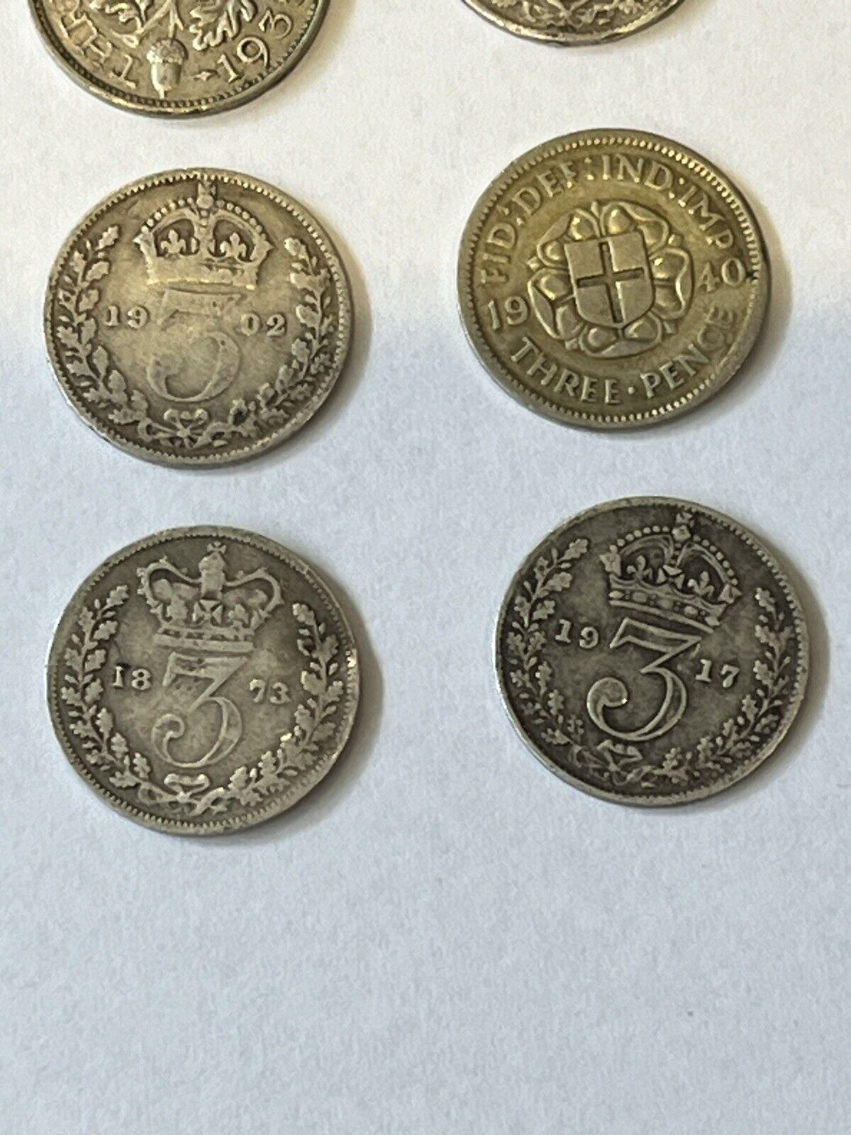 Silver Threepence Collection