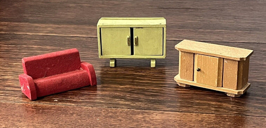 Vintage Dolls House Furniture