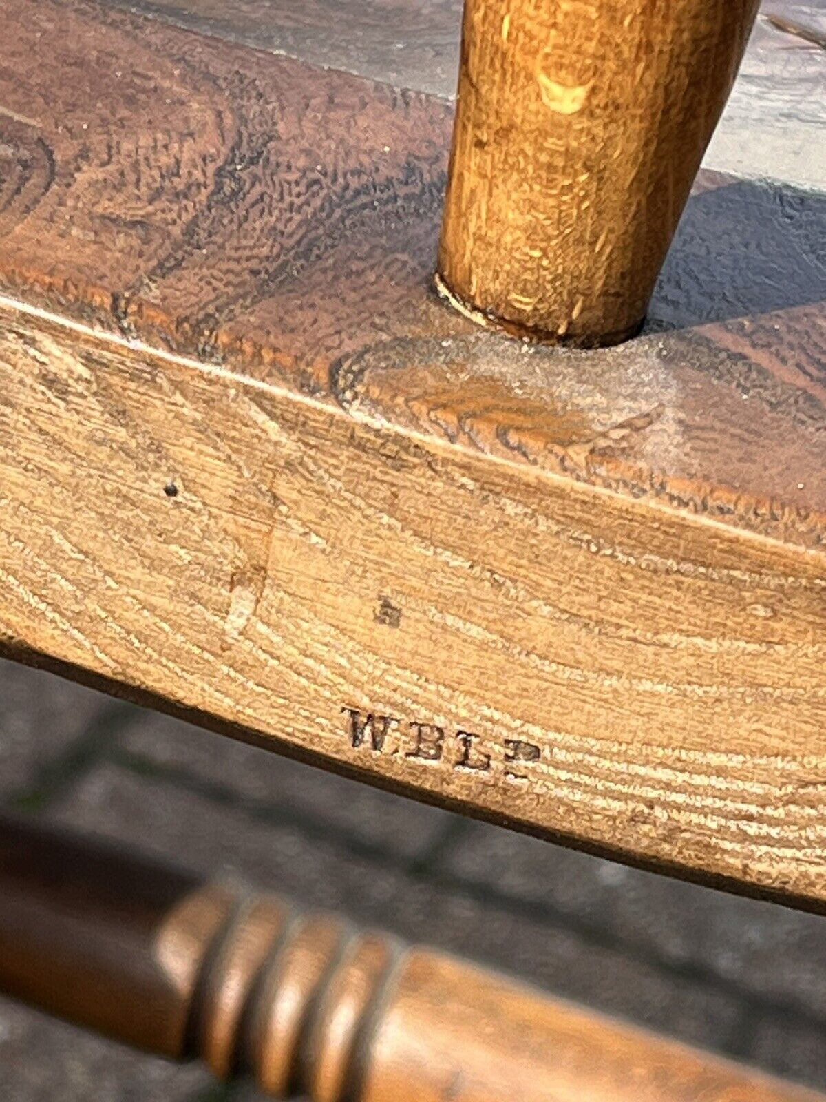 King George V Estate Chair. Full Stamps, Probably From A Government Building