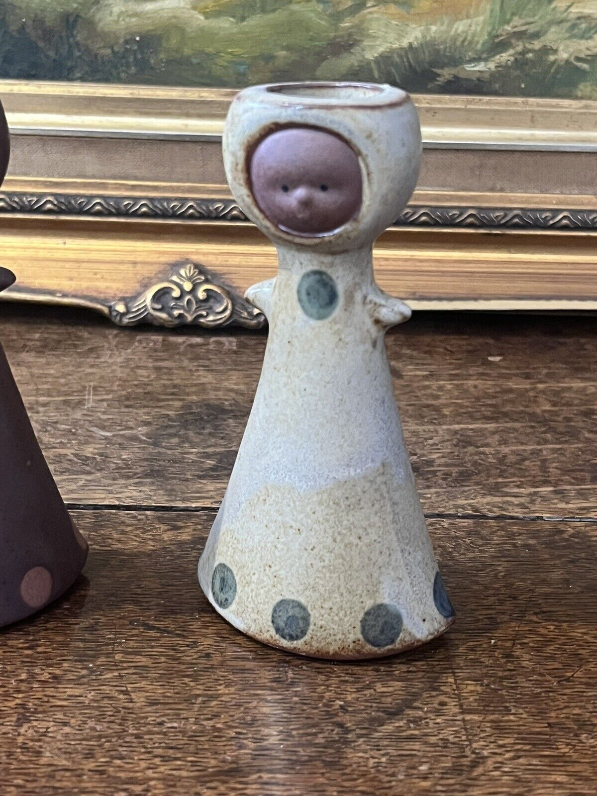 Mid Century Pair Candlesticks