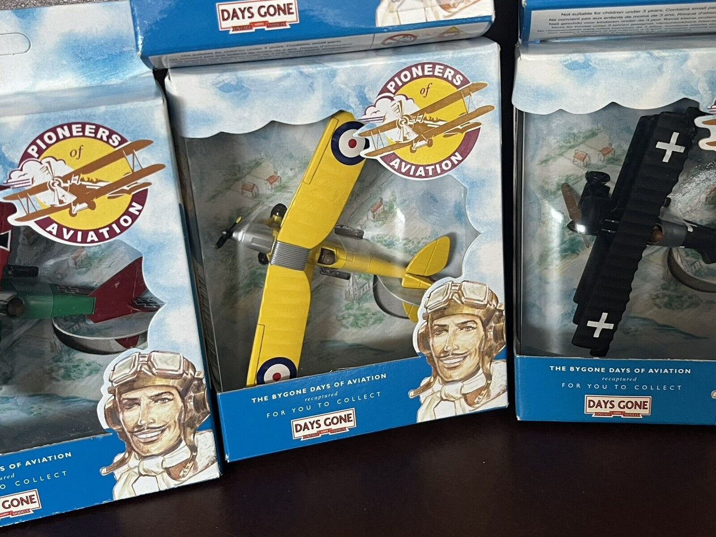 WW1 Model Planes In Original Boxes