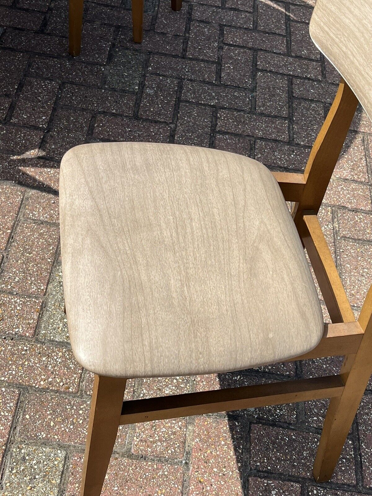 Mid Century Extending Dining Table & 4 Chairs