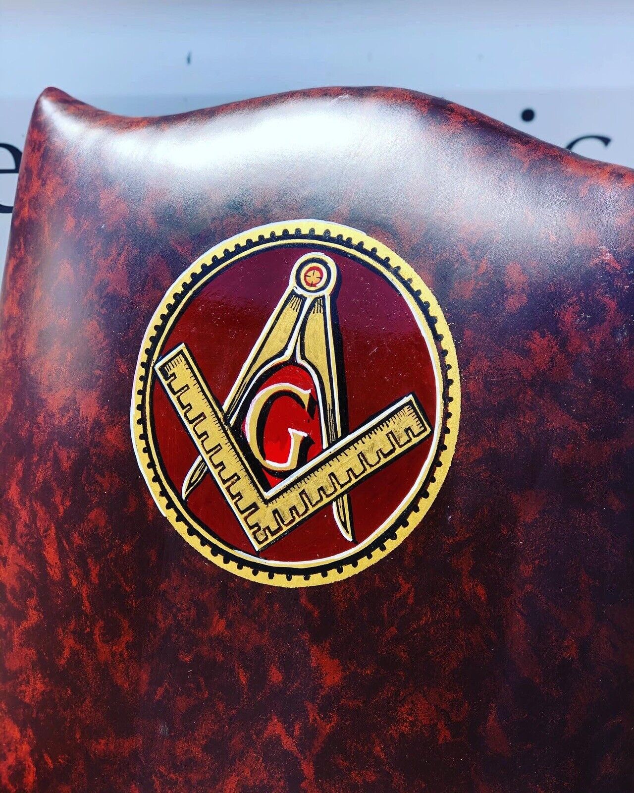 Masonic Lodge Armchair