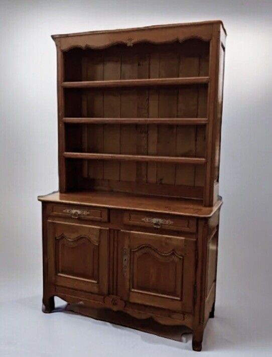 French Walnut Bookcase. Large In Size.