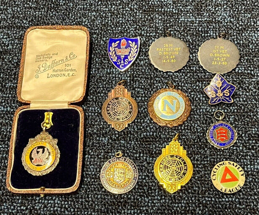 Cycle Club Badge Collection