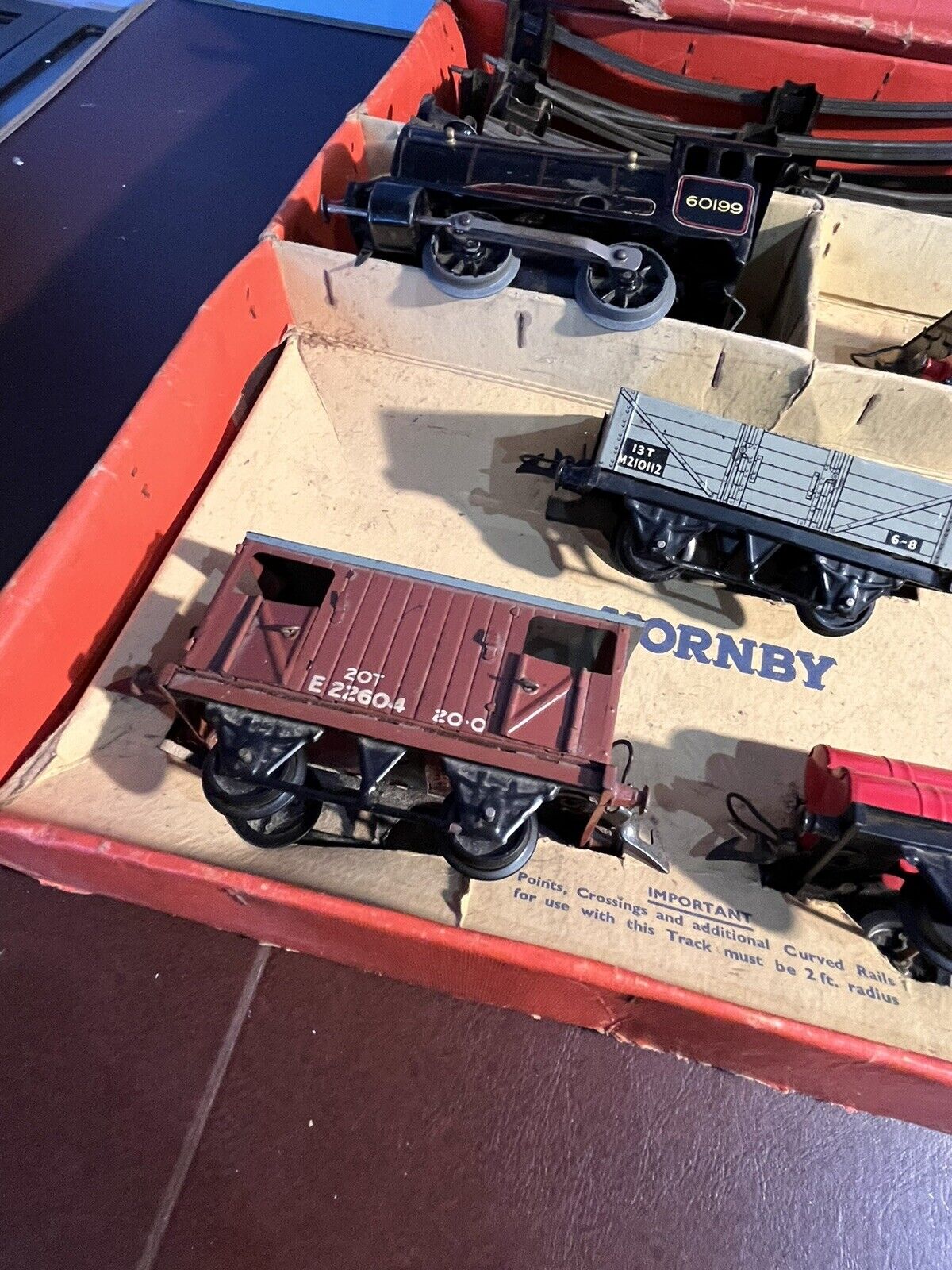 Hornby Clockwork Train Set In  Box