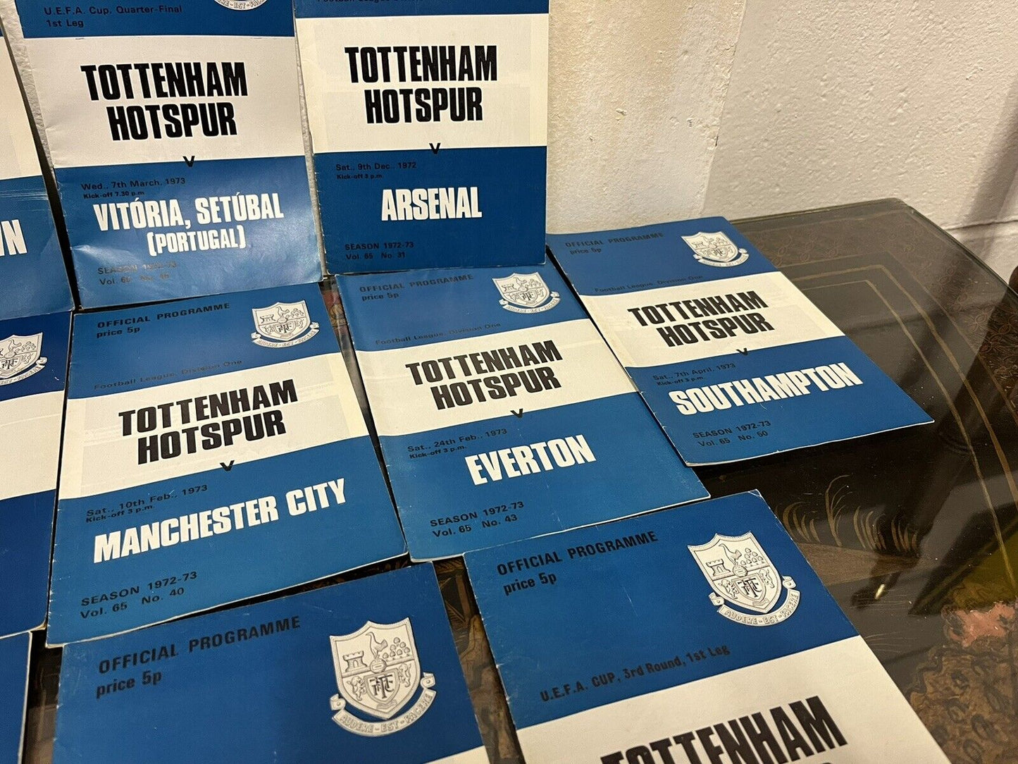 Tottenham Hotspur 1972-73 Season 26 Programmes