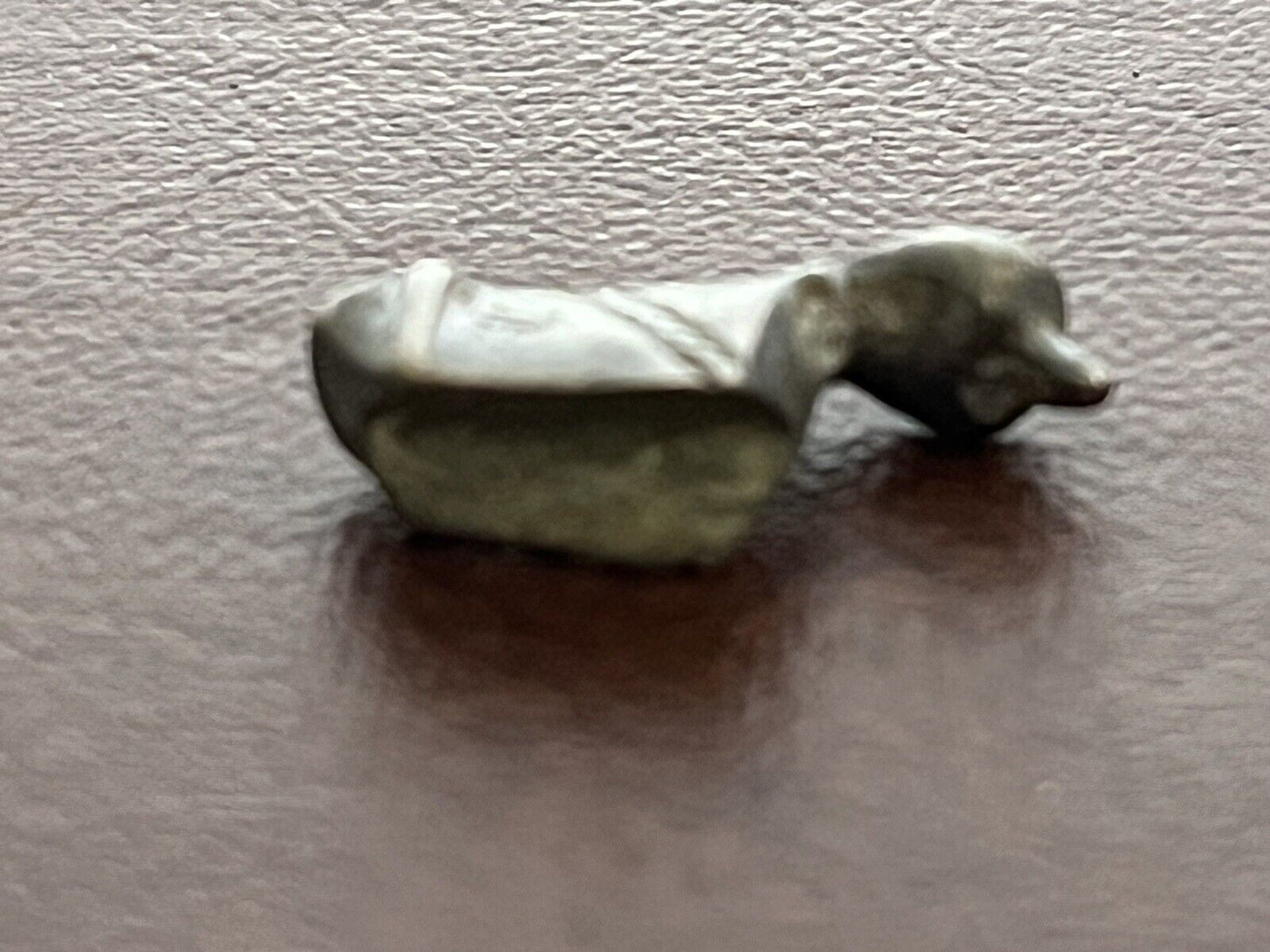 Celtic White Metal Model Of A Bird, Appropriately 1500 Years Old