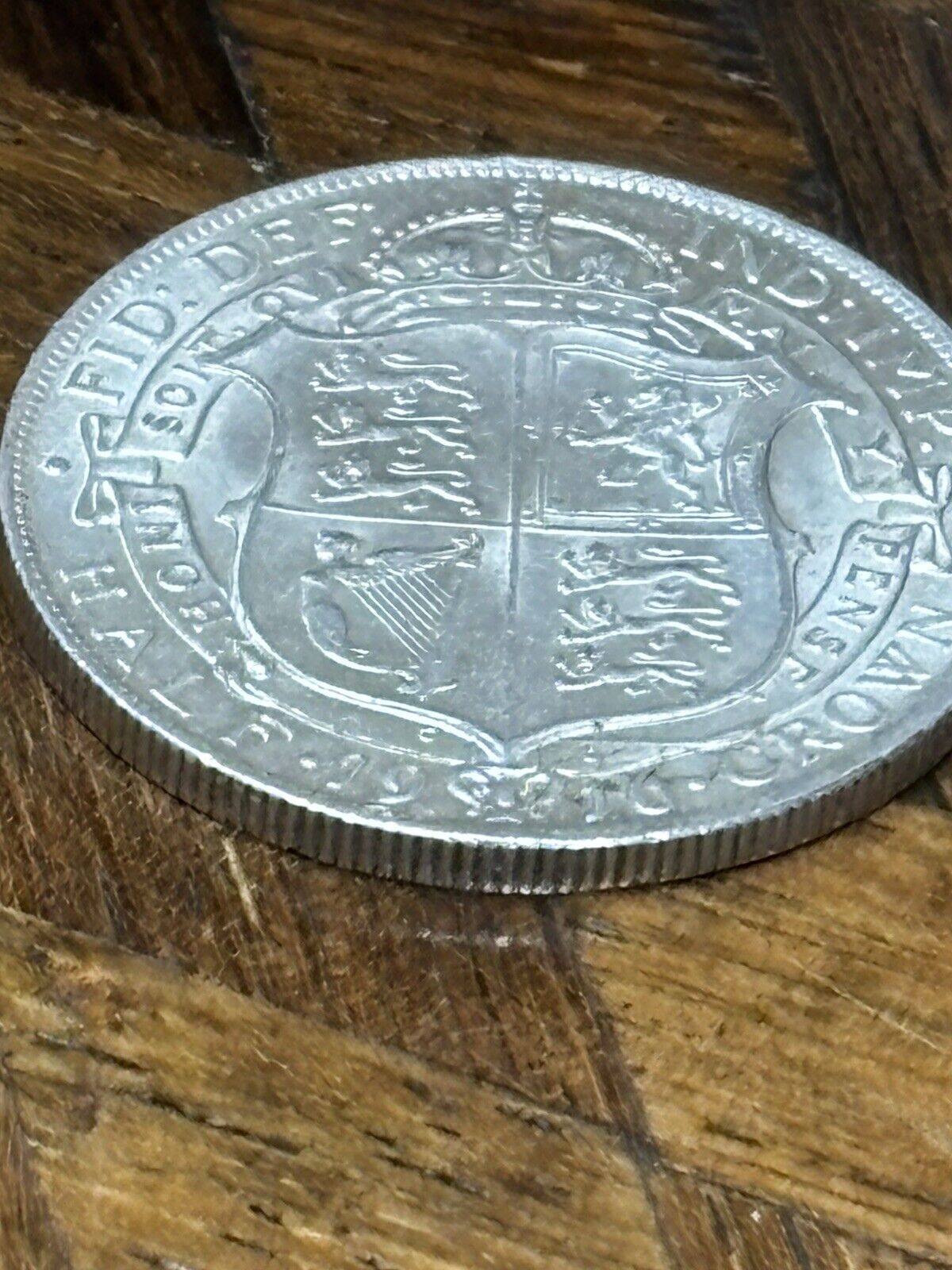 1916 Silver Half Crown