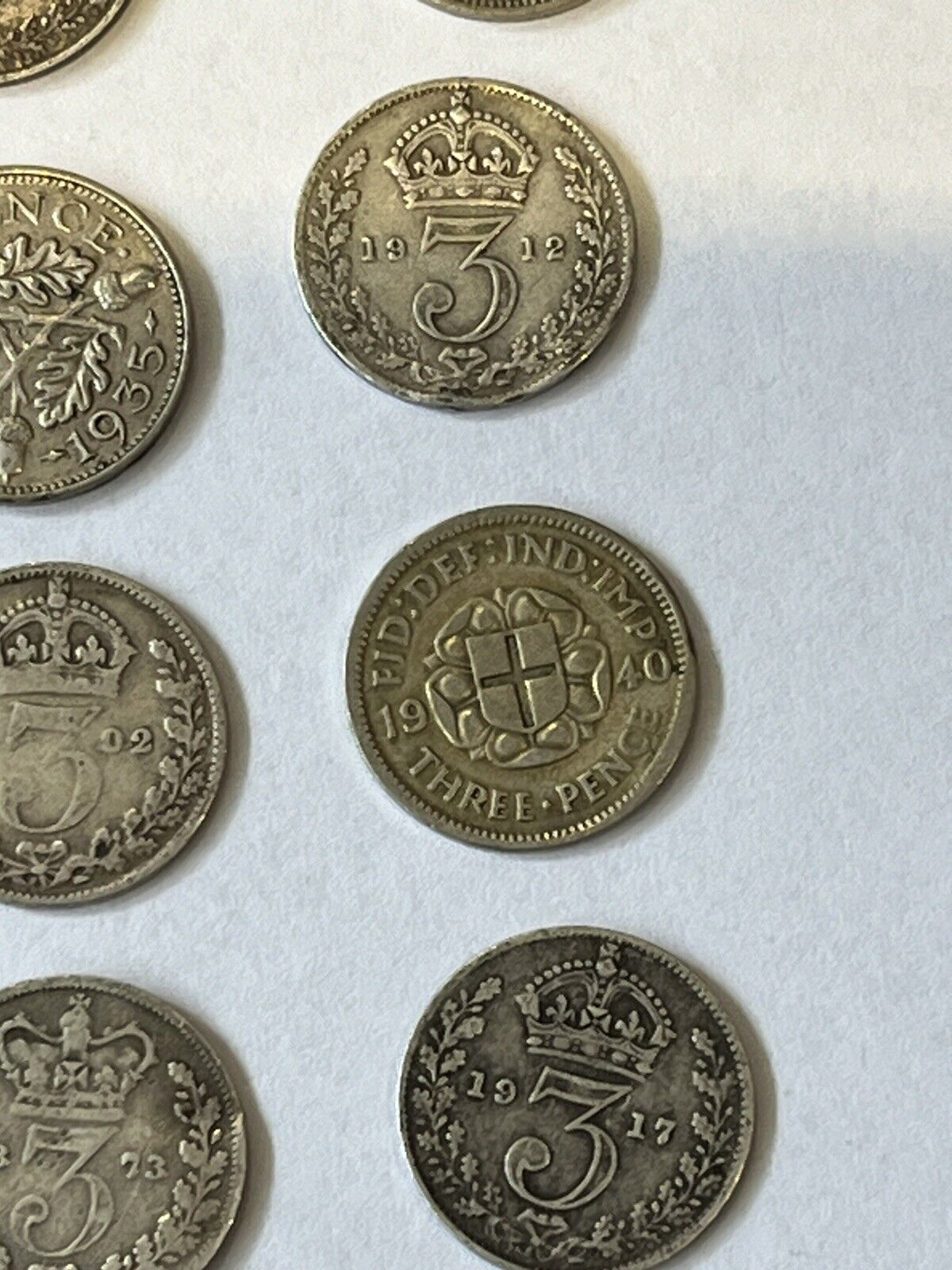 Silver Threepence Collection