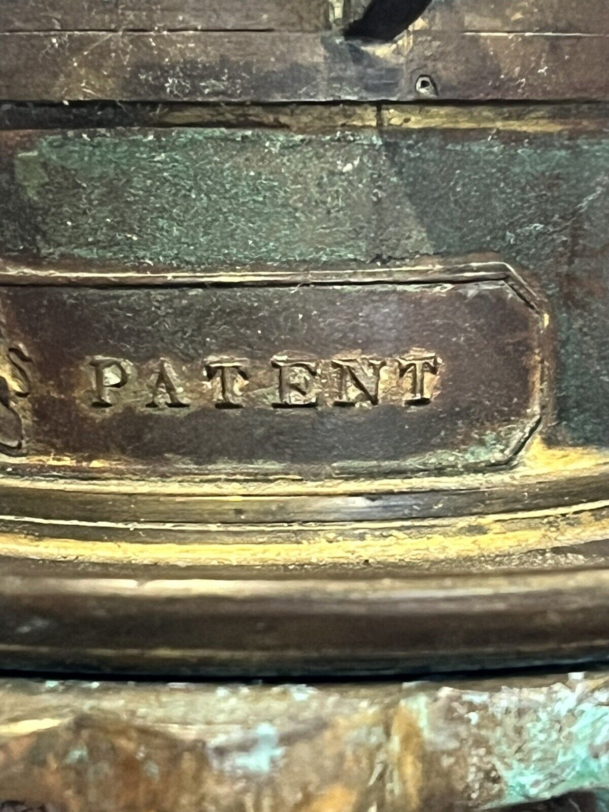 19th Century Palmer & Co Candle Table Lamp