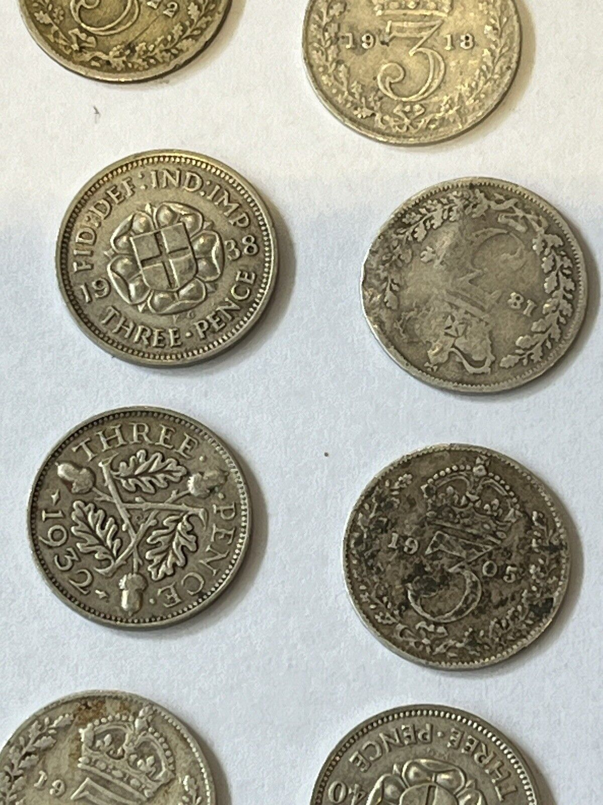 Silver Threepence Collection