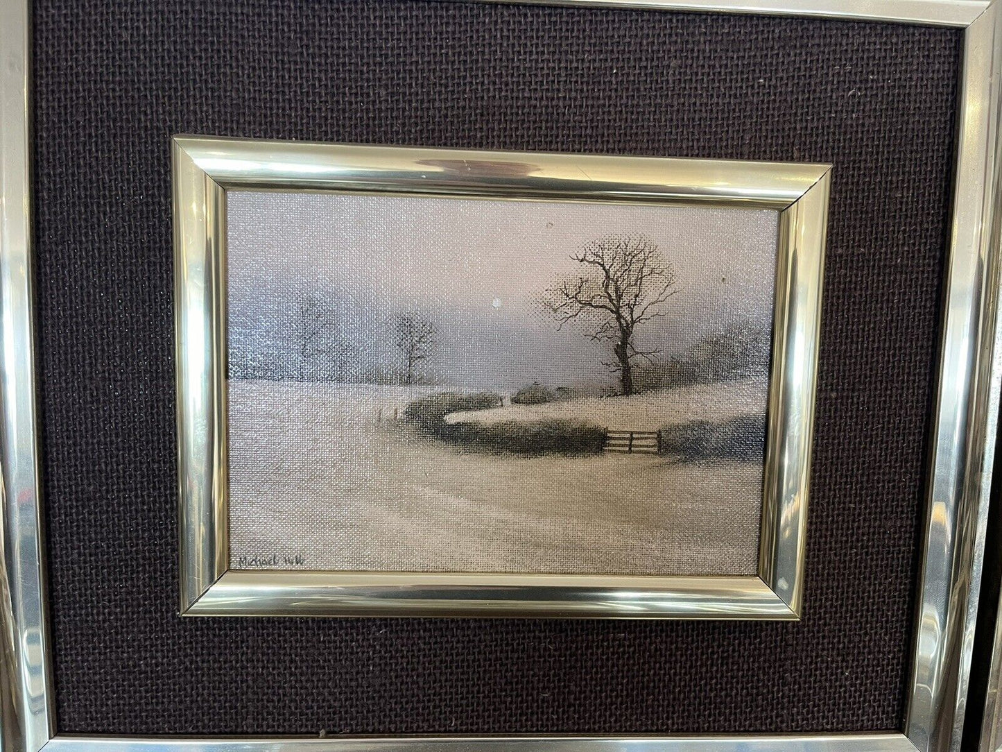 Set Of 6 Michael Hill. Framed & Signed Paintings