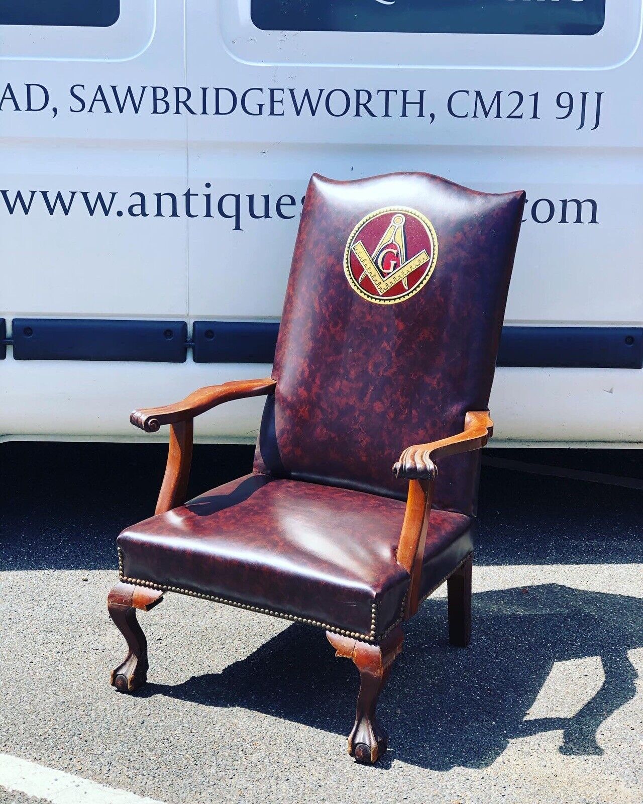 Masonic Lodge Armchair