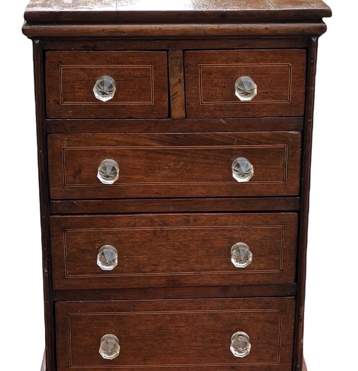 Victorian set Of table top drawers. Make Great Jewellery Box