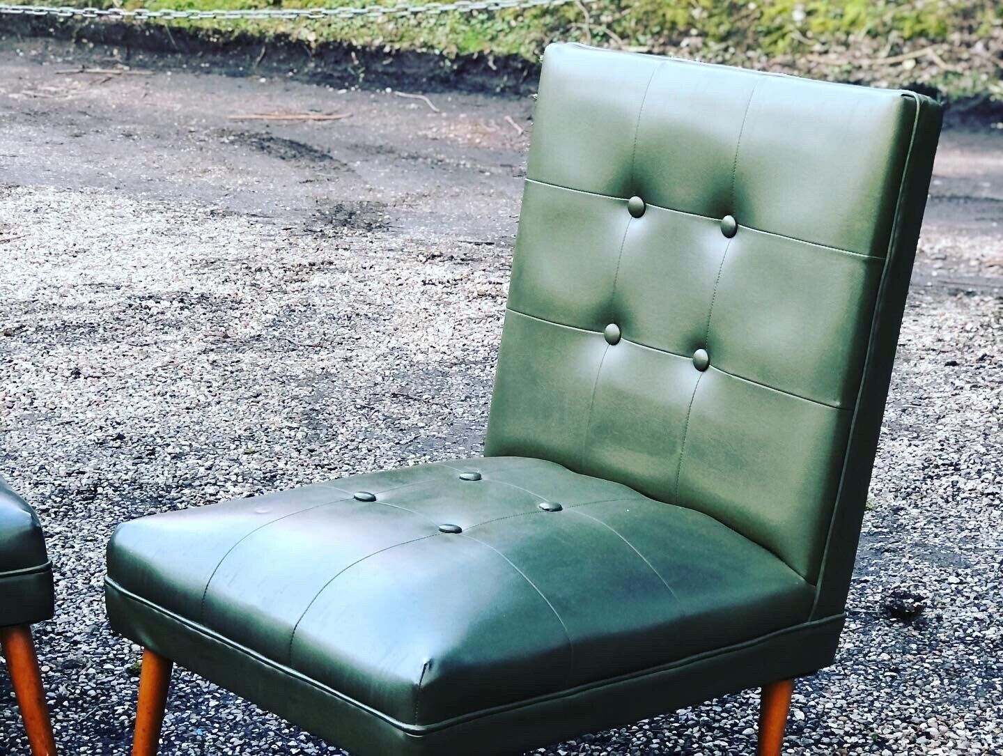 Mid Century Pair Of Chairs