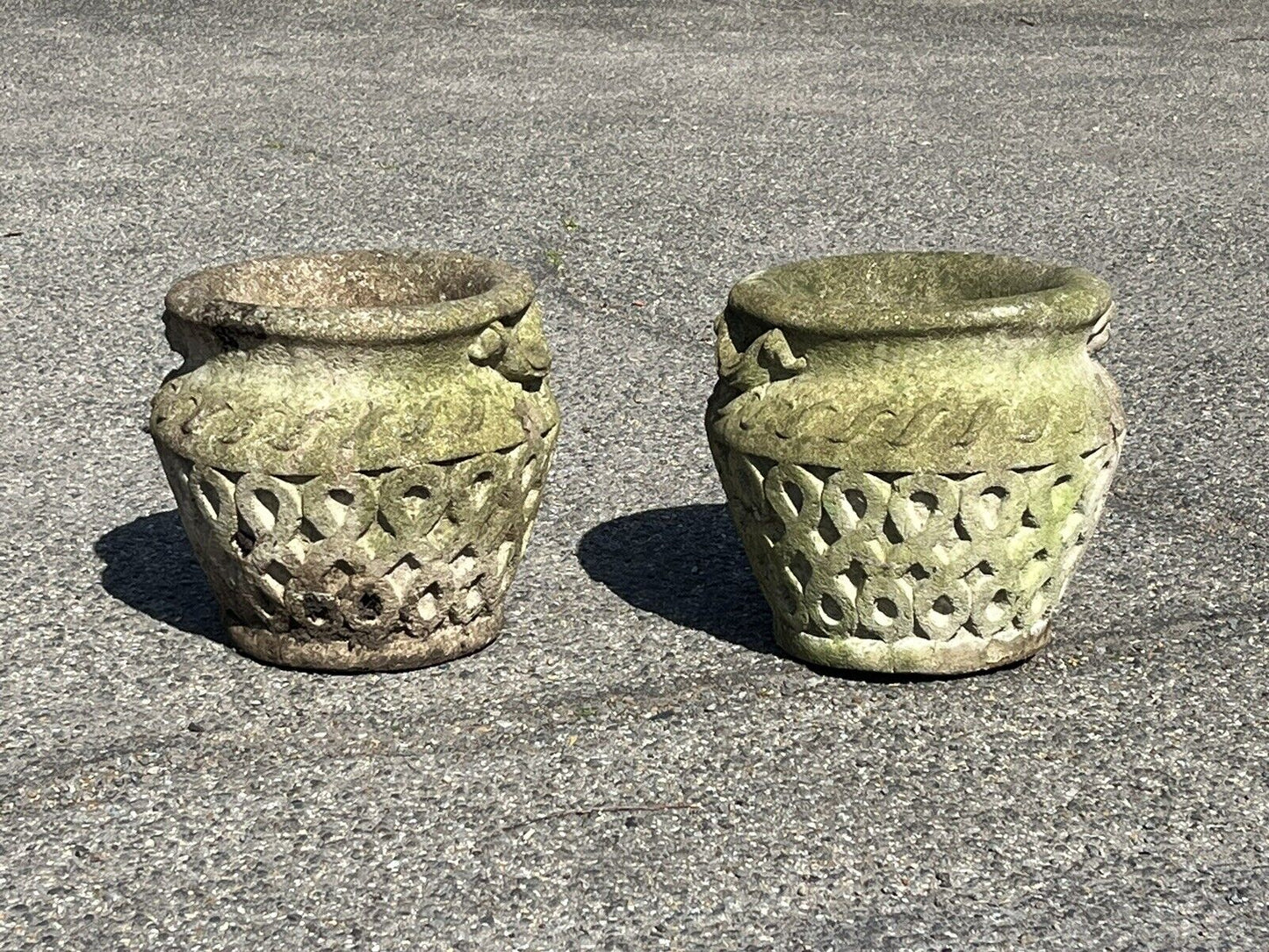 Pair Of Planters, Urns, Plant Pots