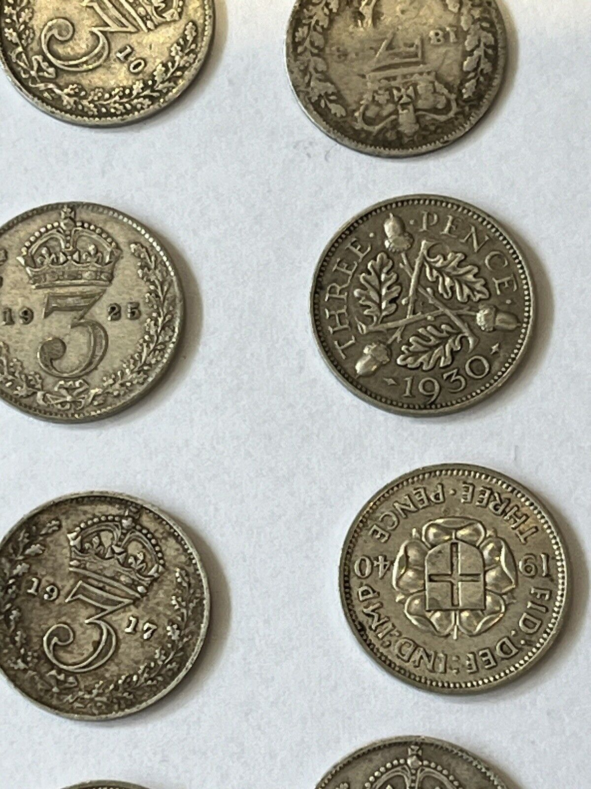 Silver Threepence Collection