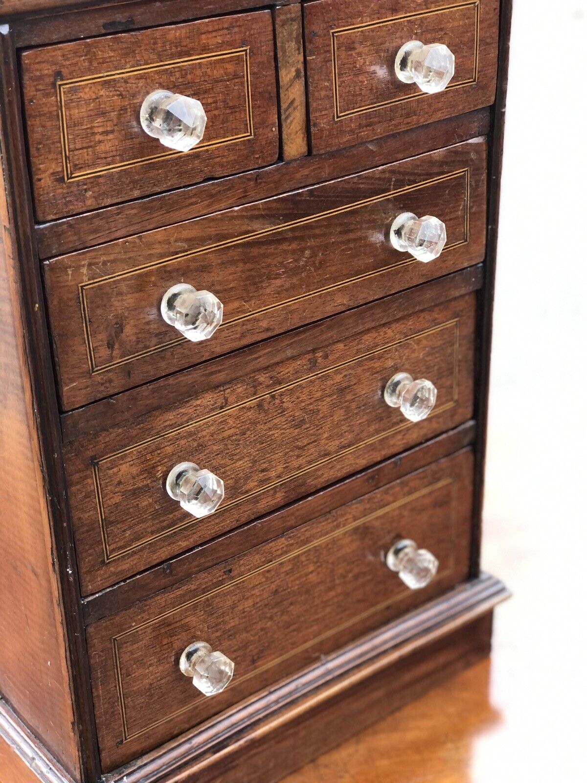 Victorian set Of table top drawers. Make Great Jewellery Box