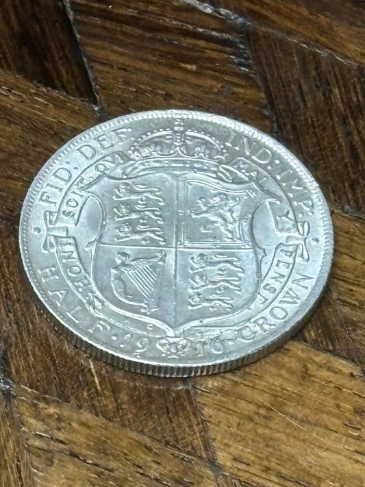 1916 Silver Half Crown