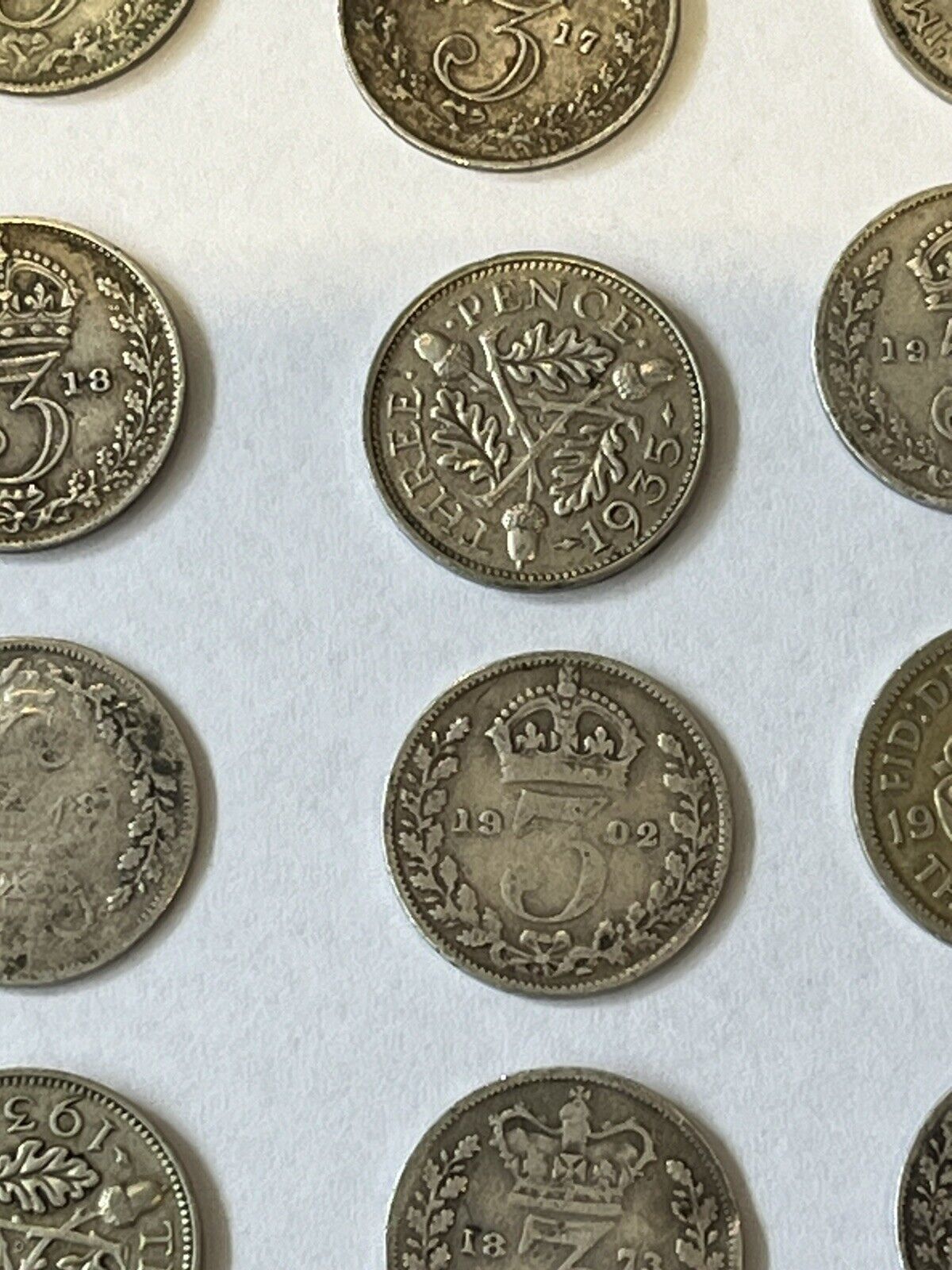 Silver Threepence Collection