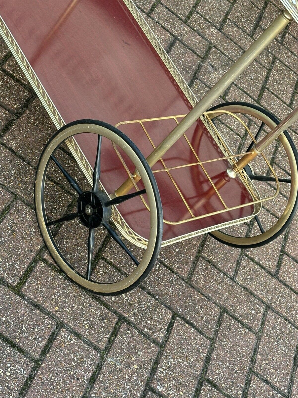 Mid Century Drinks Trolley