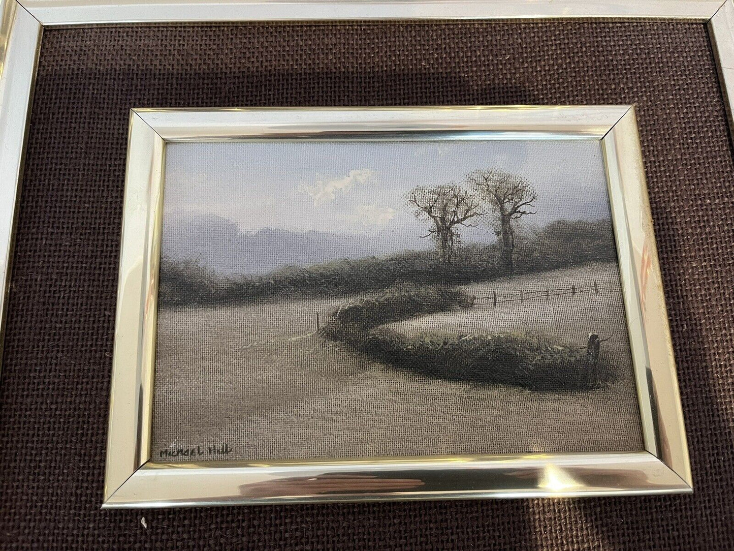 Set Of 6 Michael Hill. Framed & Signed Paintings