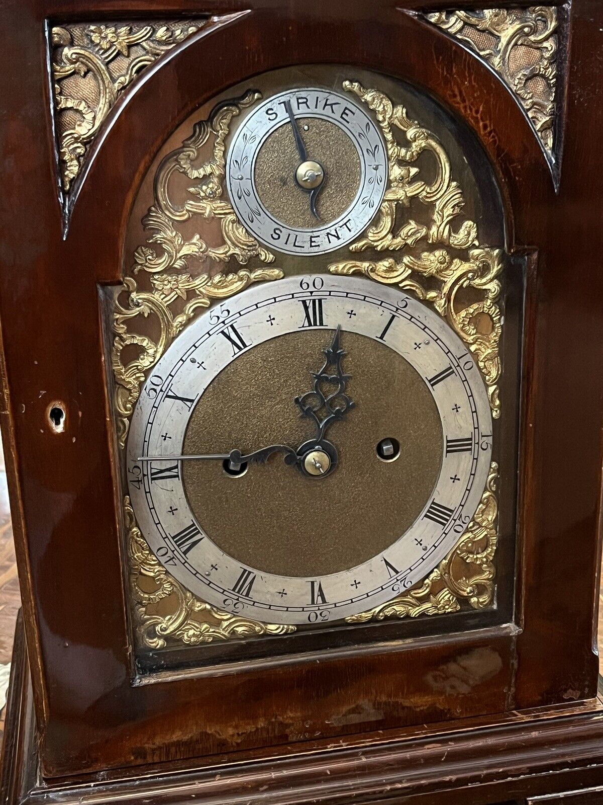 Antique Twin Fusee Bracket Clock