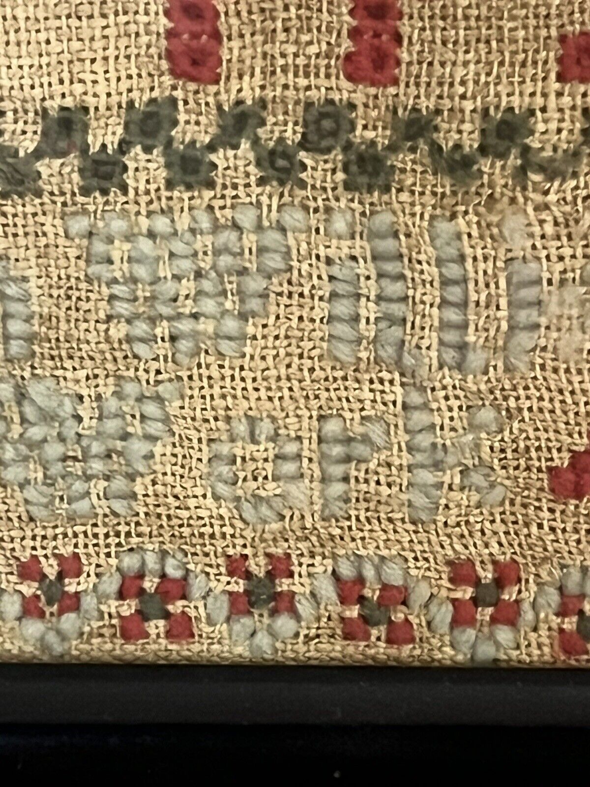 Antique Sampler By Ellen Williams
