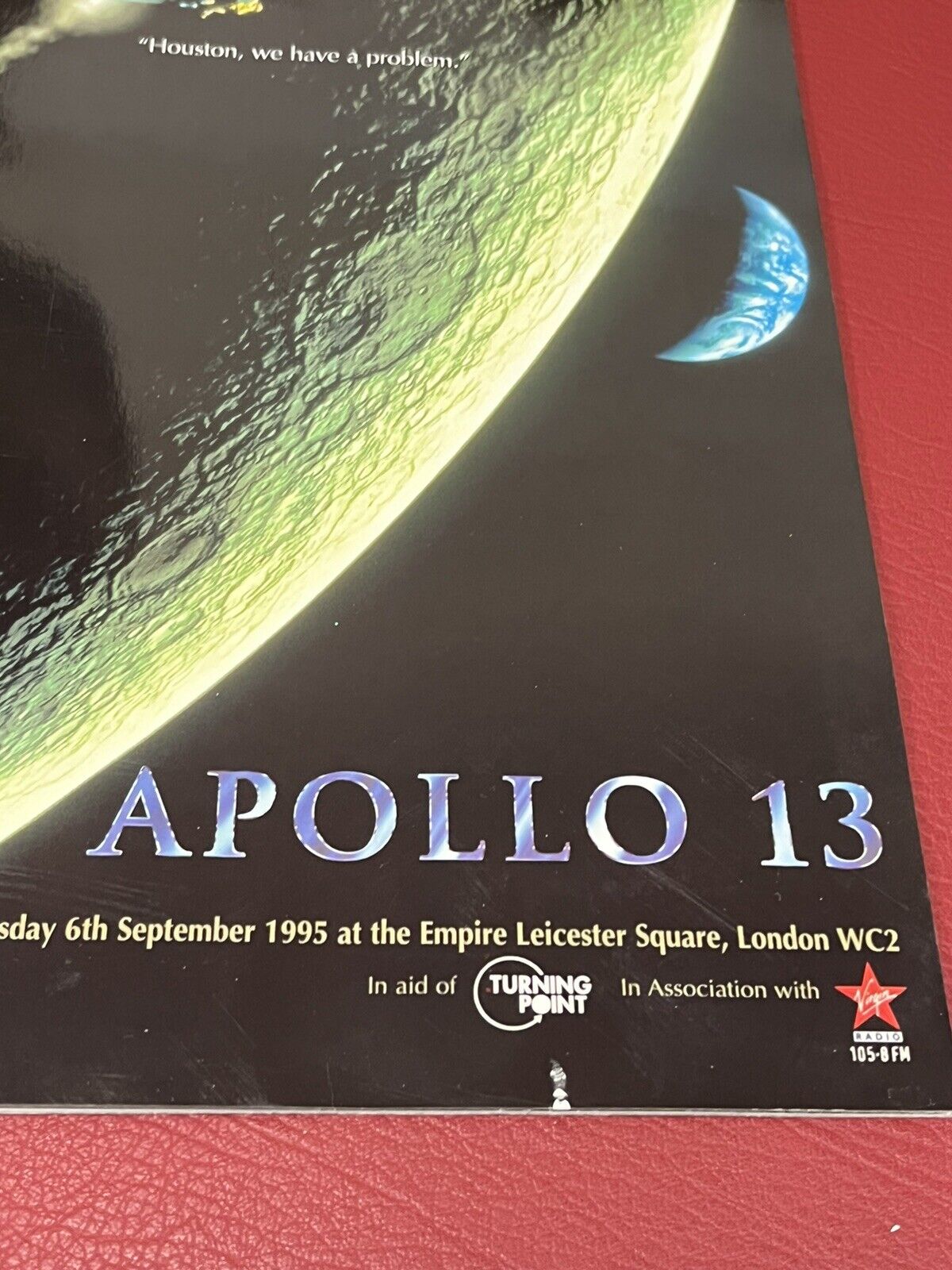 Apollo 13 UK Charity Premier Film Programme.