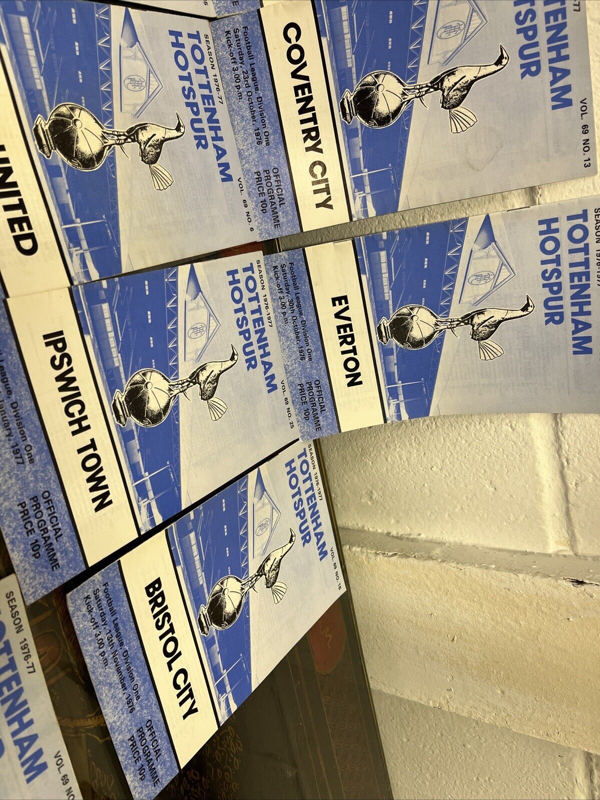 Tottenham Hotspur 1976-77 Season 22 Programmes