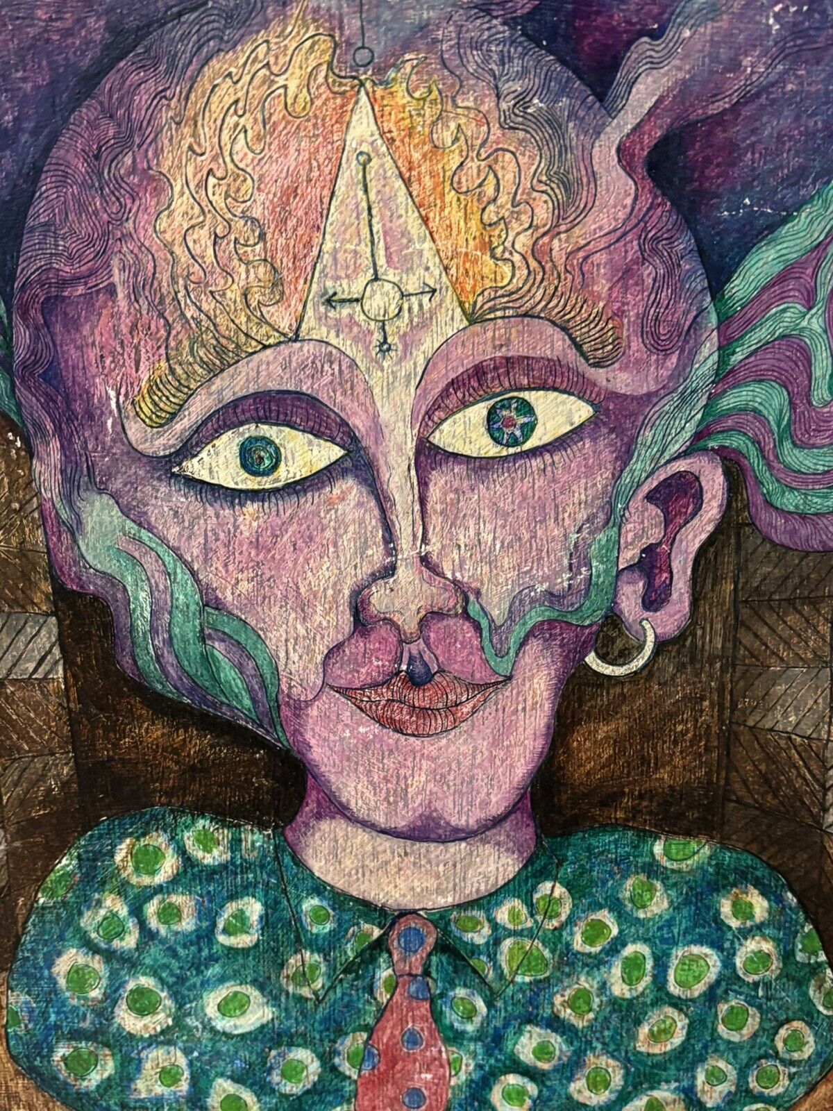 The Man That Instructed Mr DG In Painting In His Dreams, By David Grimbleby 1982