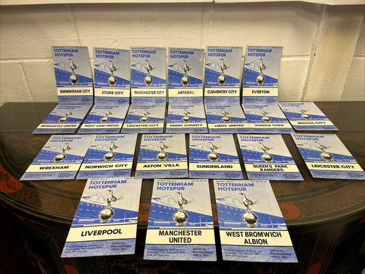 Tottenham Hotspur 1976-77 Season 22 Programmes